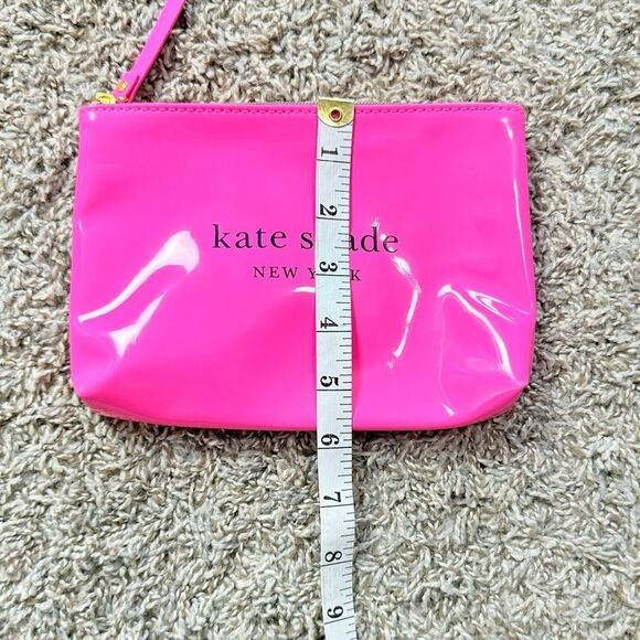 Kate Spade Hot Pink Cosmetic Makeup Bag - Picture 4 of 5